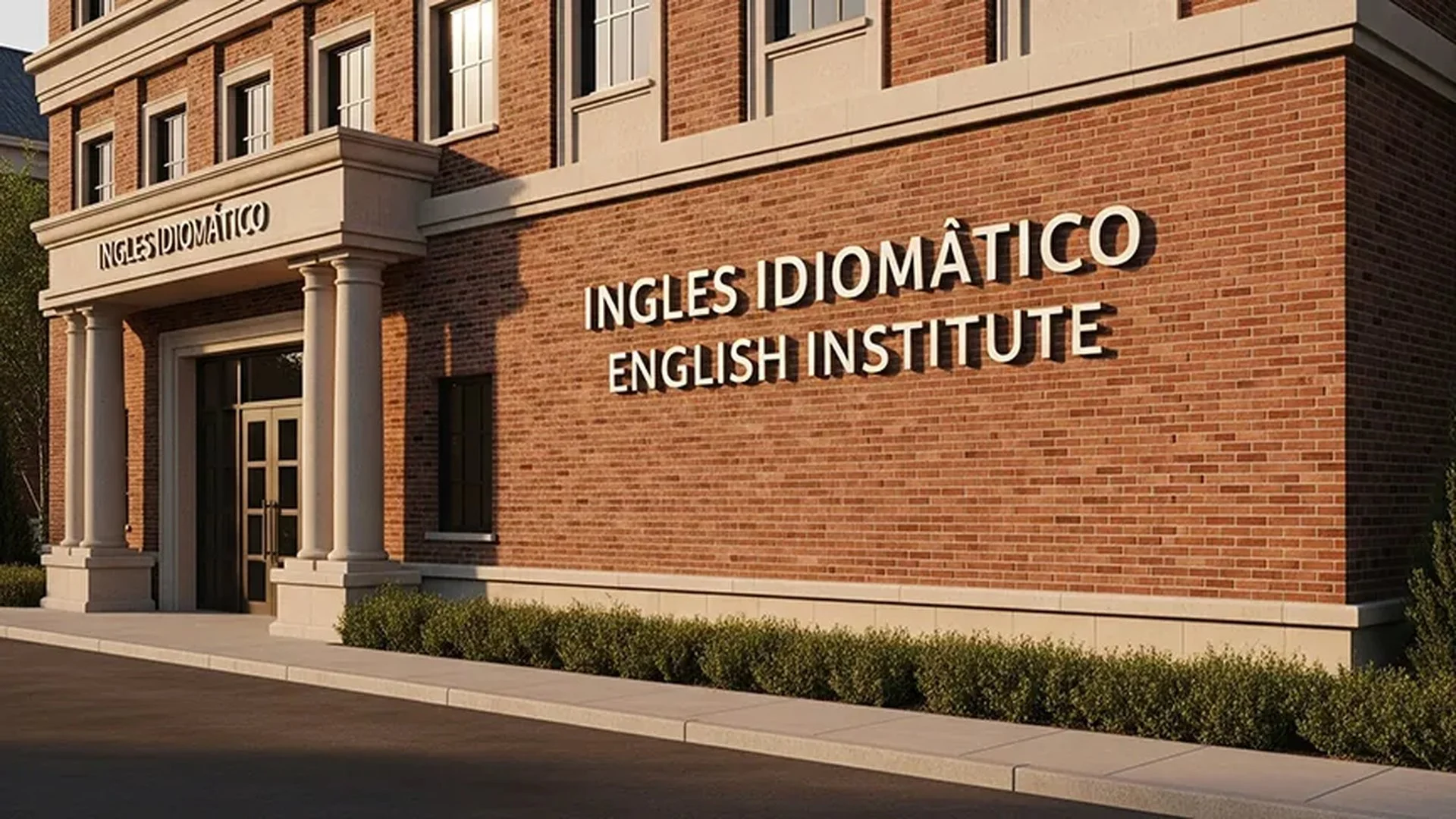Estudiantes engaging in online English learning at Instituto de Inglés Inglés Idiomático